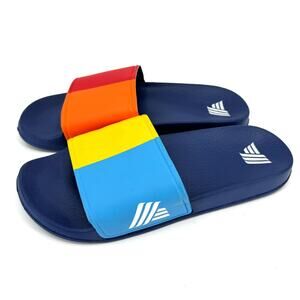 Aldi Mania Super Fan Mens US 10 EU 43 Slides Sandals Crane NWOT